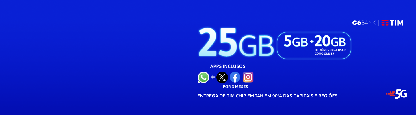 Tecline Think RJ - TIM CONTROLE — Aproveite esta superoferta e atraia muito  mais clientes! Com o TIM Controle, você tem 25GB de internet: 20GB de bônus  + 5GB do pacote da